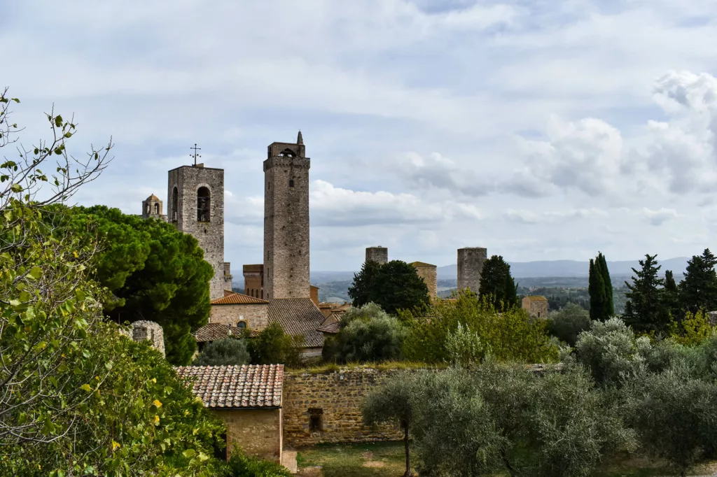 vue sur des tours