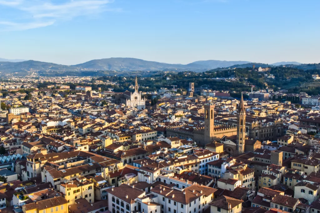 visiter Florence en 3 jours : vue sur la ville depuis le Campanile